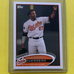 Vladimir Guerrero #424 2012 Topps Baseball Trading Card